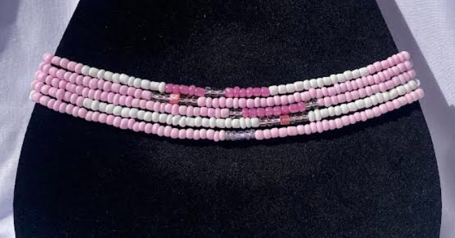 Rose Quartz Waist Beads